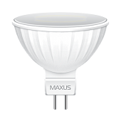 LED лампа MAXUS MR16 8W мягкий свет 220V GU5.3 (1-LED-515) (NEW)