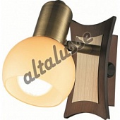 Бра Altalusse INL-9275W-01 Antique brass & Walnut